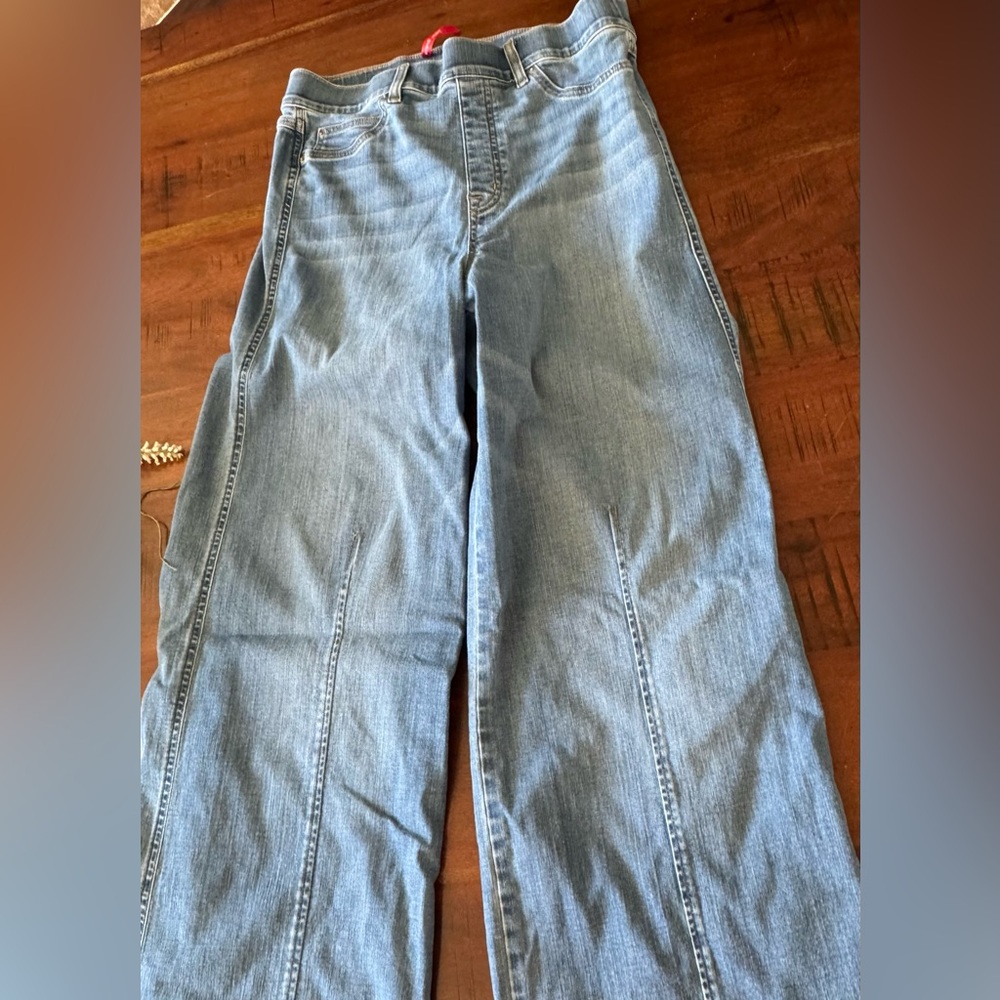 Spanx wide leg jeans XL